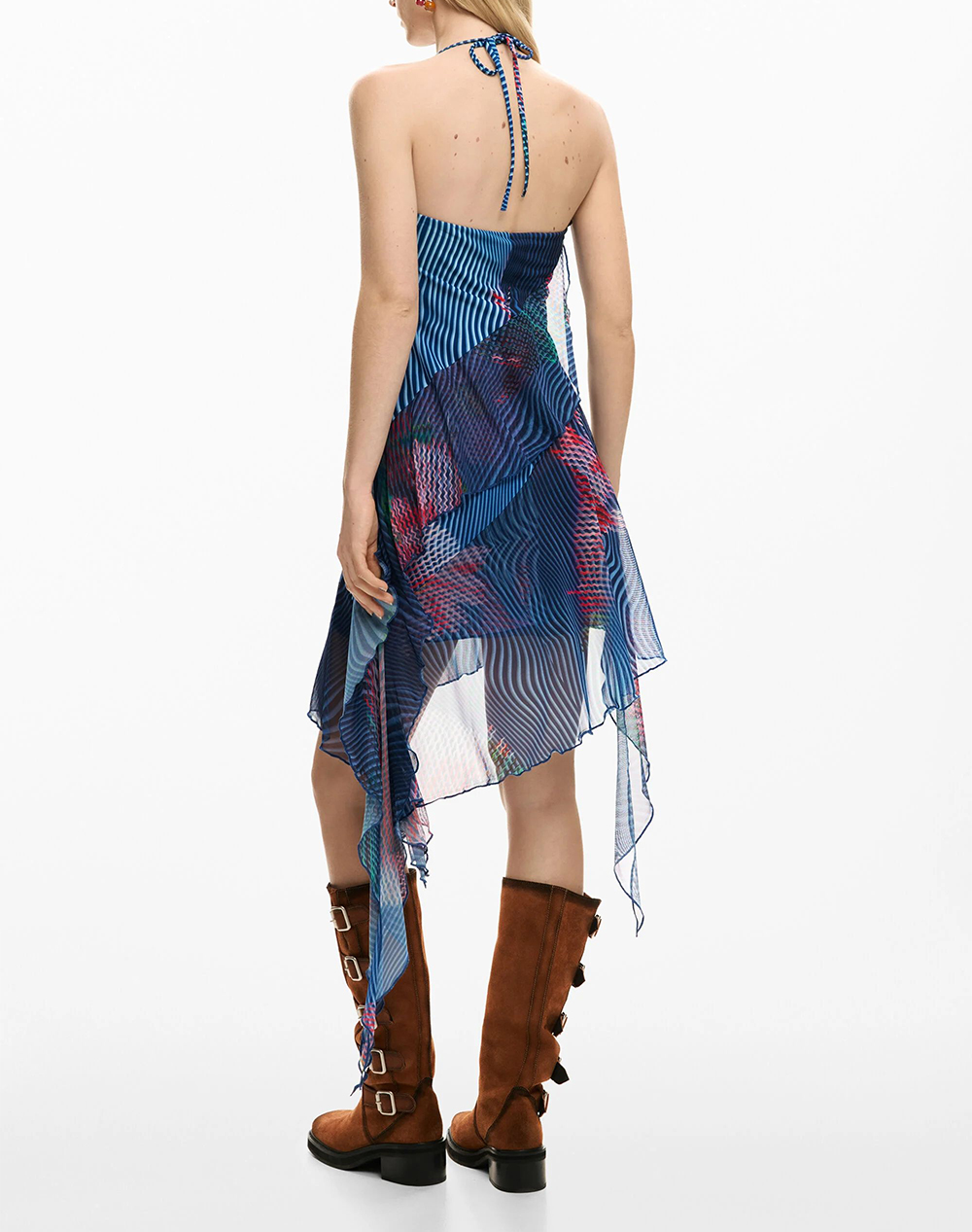 DESIGUAL DESIGUAL VEST_NORA ΦΟΡΕΜΑ ΓΥΝΑΙΚΕΙΟ 26SWVK36-5001 Blue - 2