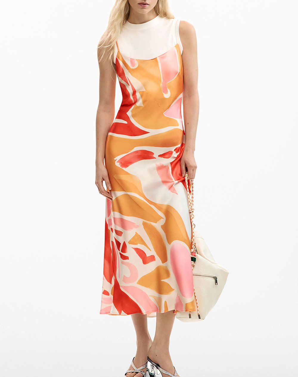 DESIGUAL VEST_WAVE ΦΟΡΕΜΑ ΓΥΝΑΙΚΕΙΟ 26SWVW52-7002 Orange