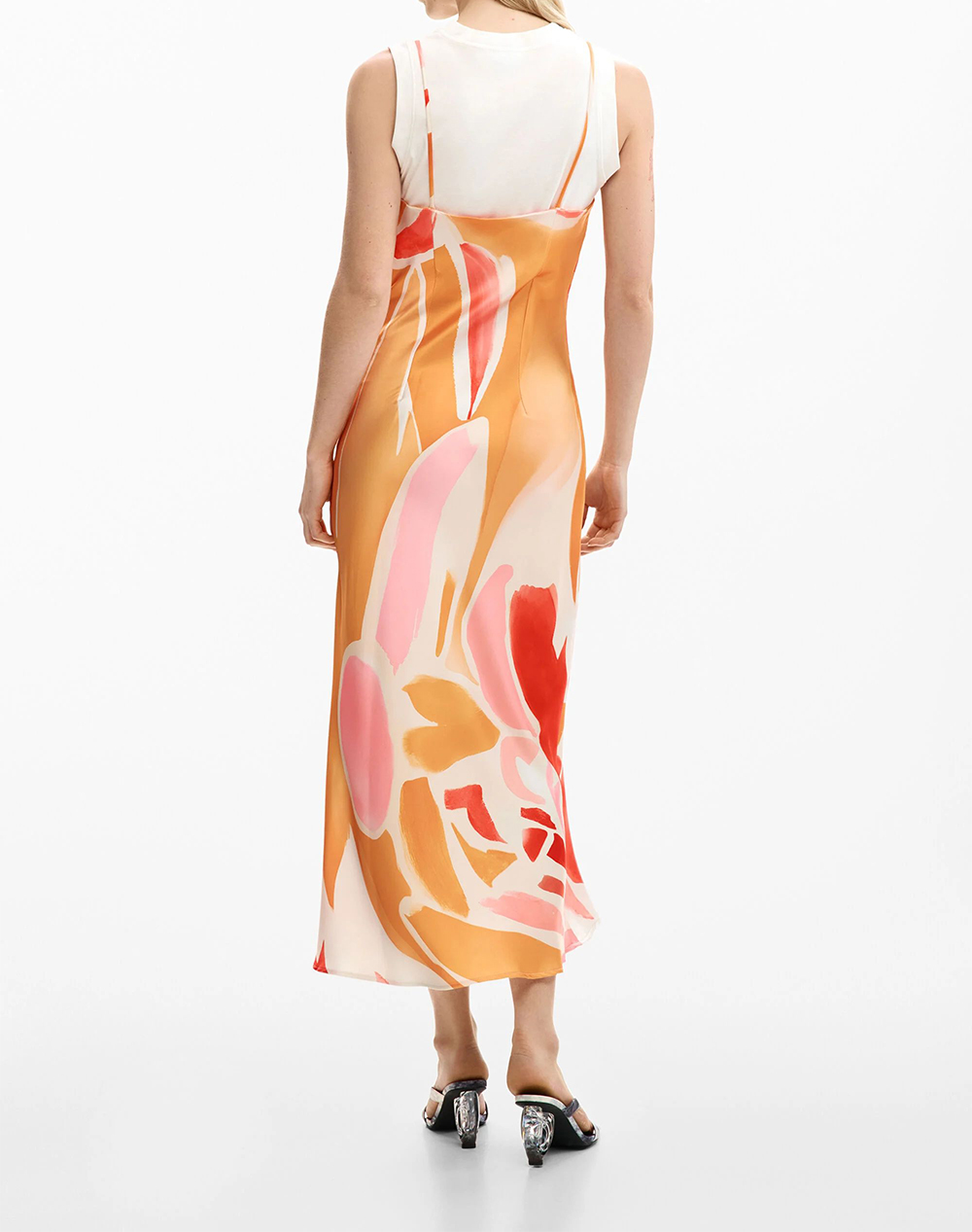 DESIGUAL DESIGUAL VEST_WAVE ΦΟΡΕΜΑ ΓΥΝΑΙΚΕΙΟ 26SWVW52-7002 Orange - 2