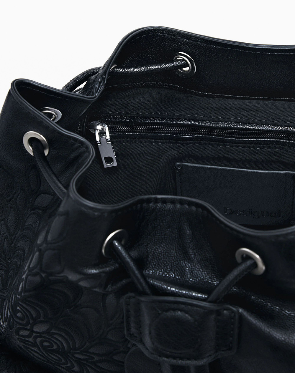 Desigual Back Sierra Prisa Mini Bl Τσάντα Γυναικείο 26Sakp35-2000 Black Γυναικεία αξεσουάρ τσάντες Politikos Shop Πολιτικός