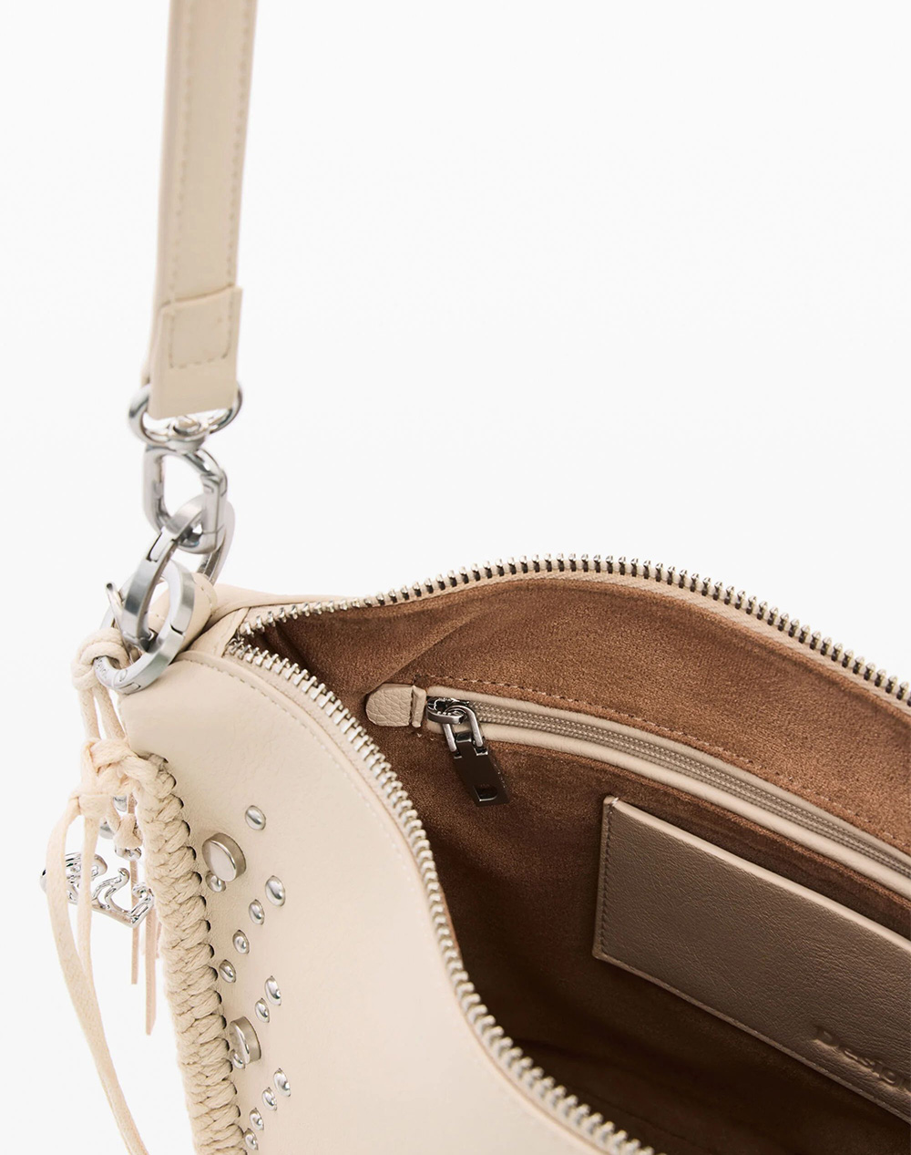 Desigual Bag Gallium Munich Τσάντα Γυναικείο 26Saxpar-1008 Biege Γυναικεία αξεσουάρ τσάντες Politikos Shop Πολιτικός