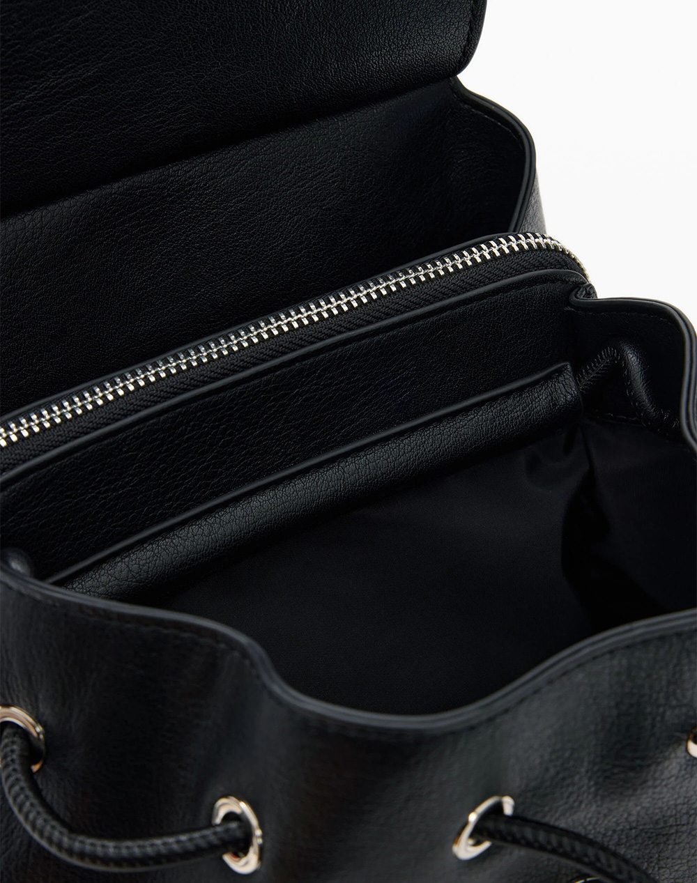 Desigual Back Half Logo Luena Blac Τσάντα Γυναικείο 26Sakp19-2000 Black Γυναικεία αξεσουάρ τσάντες Politikos Shop Πολιτικός