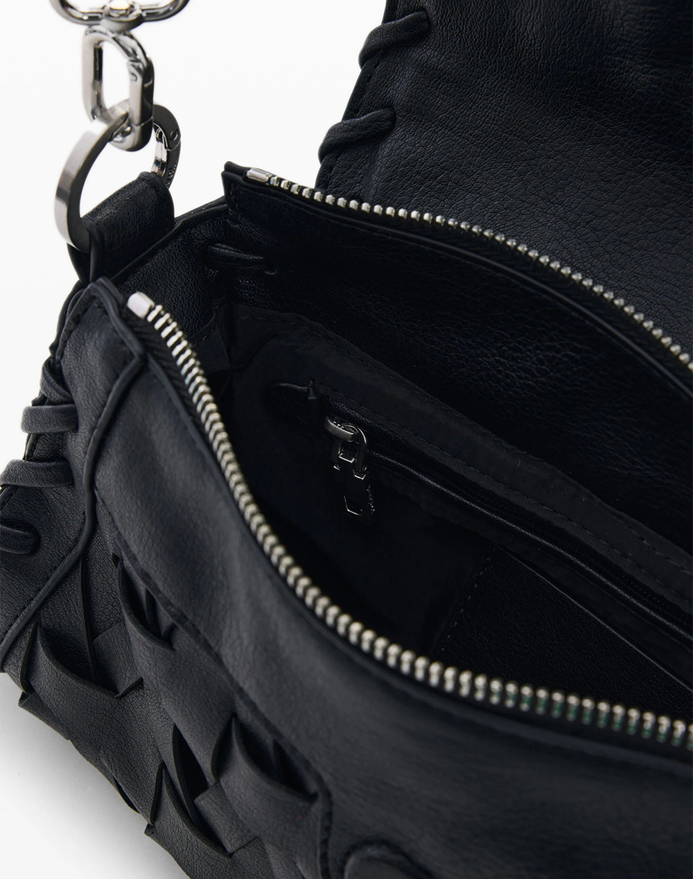 Desigual Bag Argon Black Zarauz Τσάντα Γυναικείο 26Saxpa1-2000 Γυναικεία αξεσουάρ τσάντες Politikos Shop Πολιτικός