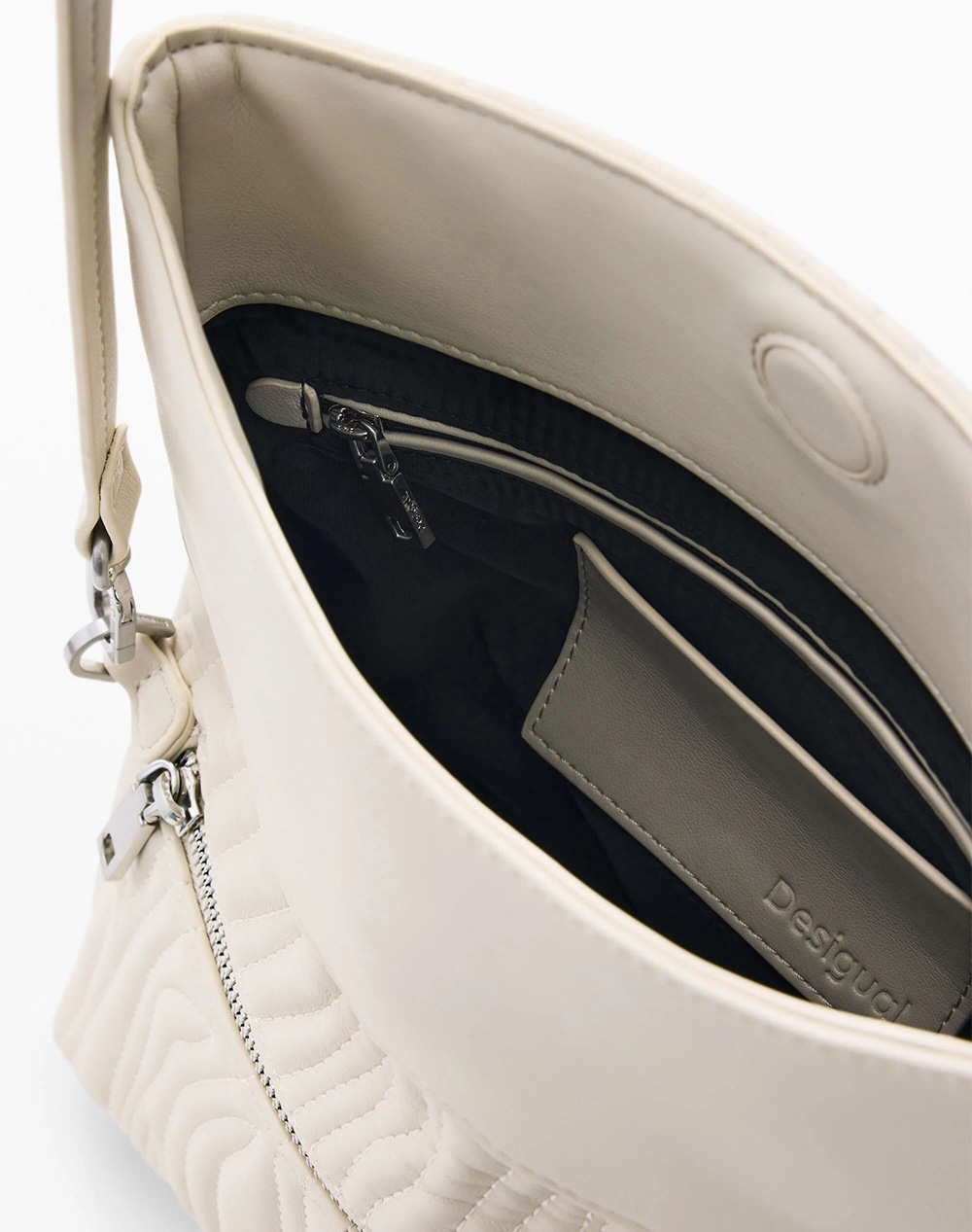 Desigual Bag Helium Trokel E Τσάντα Γυναικείο 26Saxpbb-1008 Biege Γυναικεία αξεσουάρ τσάντες Politikos Shop Πολιτικός