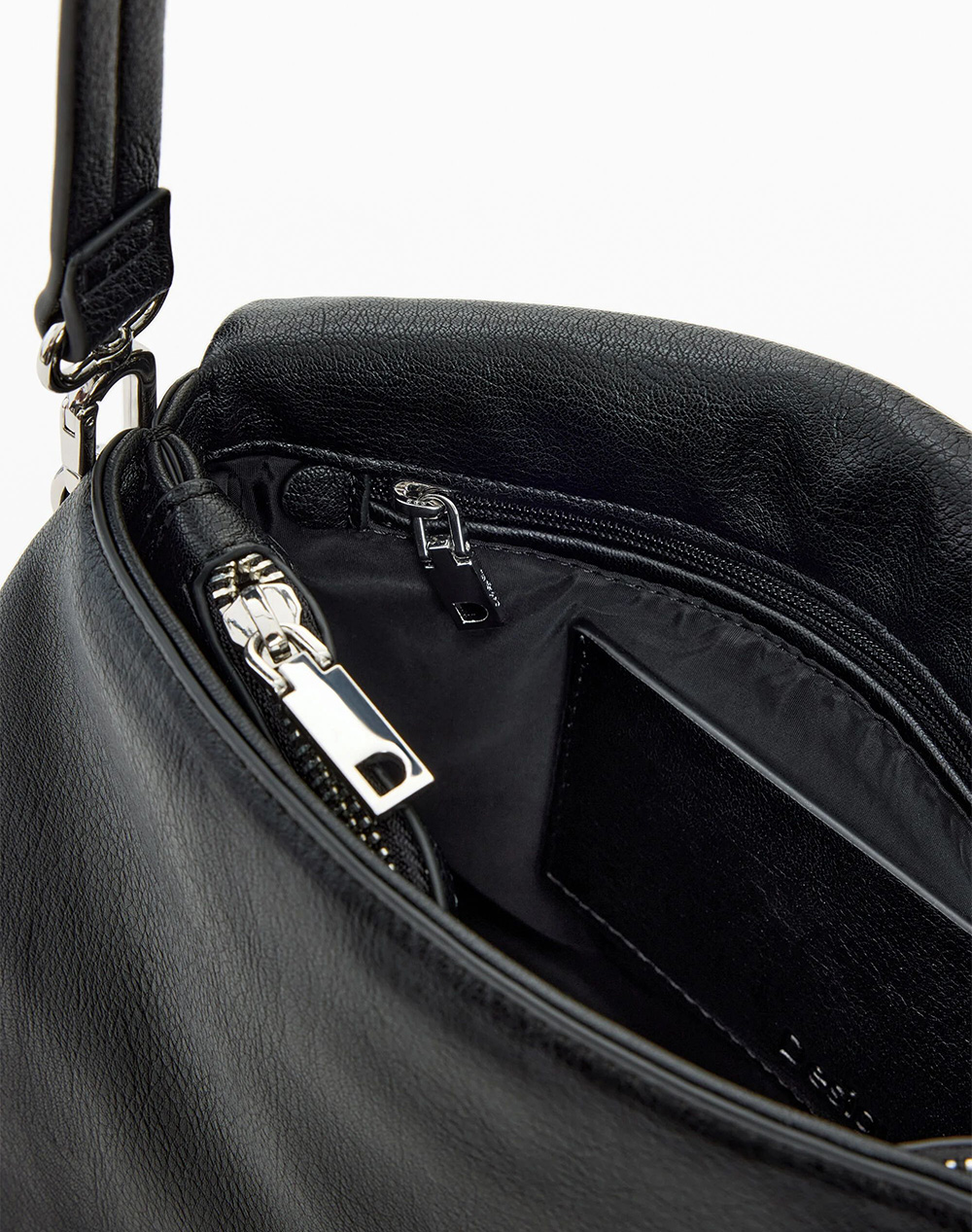 Desigual Bag Half Logo Venecia 4 0 Τσάντα Γυναικείο 26Saxp61-2000 Black Γυναικεία αξεσουάρ τσάντες Politikos Shop Πολιτικός