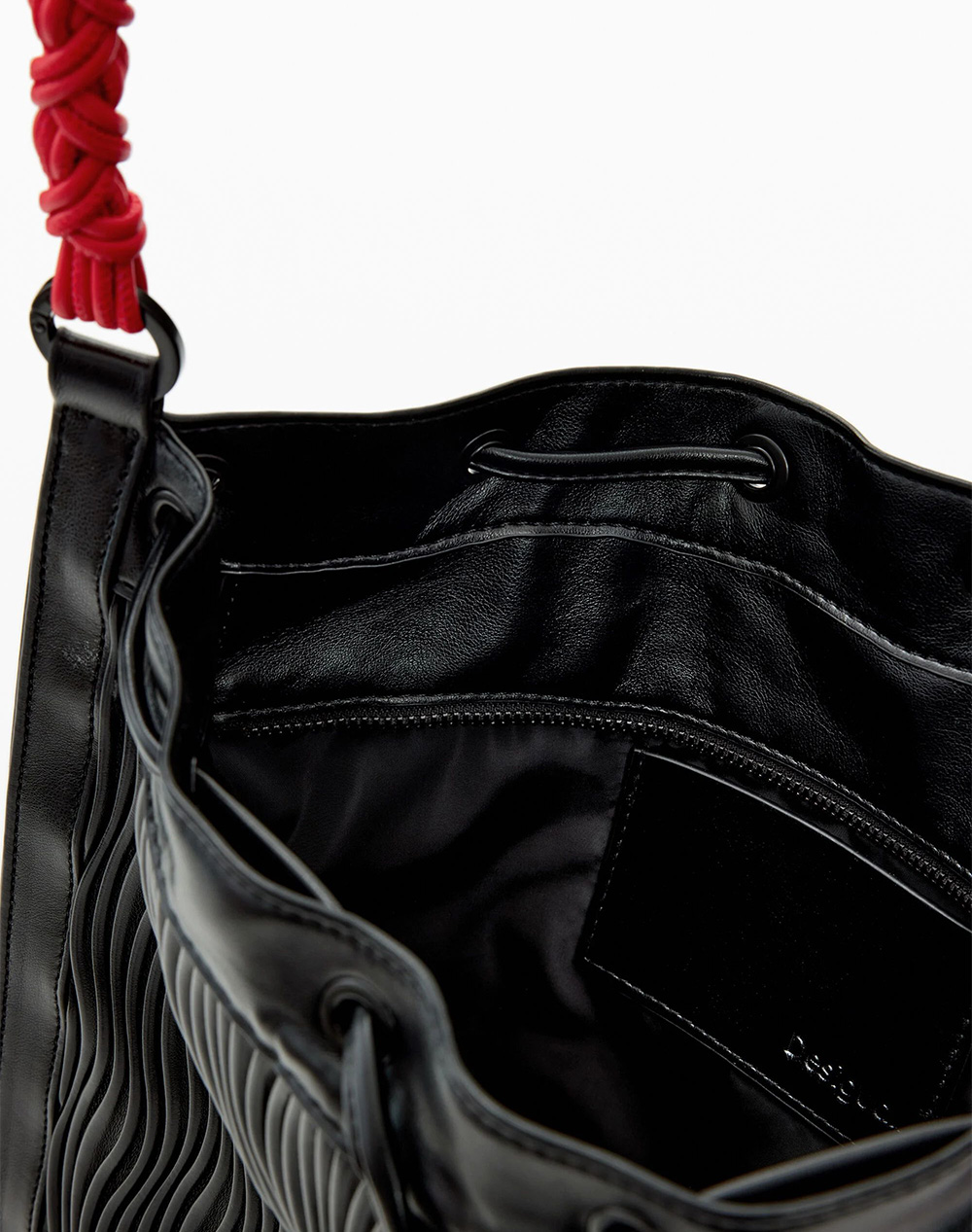 Desigual Back Litio Black Harlan Τσάντα Γυναικείο 26Sakp34-2000 Γυναικεία αξεσουάρ τσάντες Politikos Shop Πολιτικός
