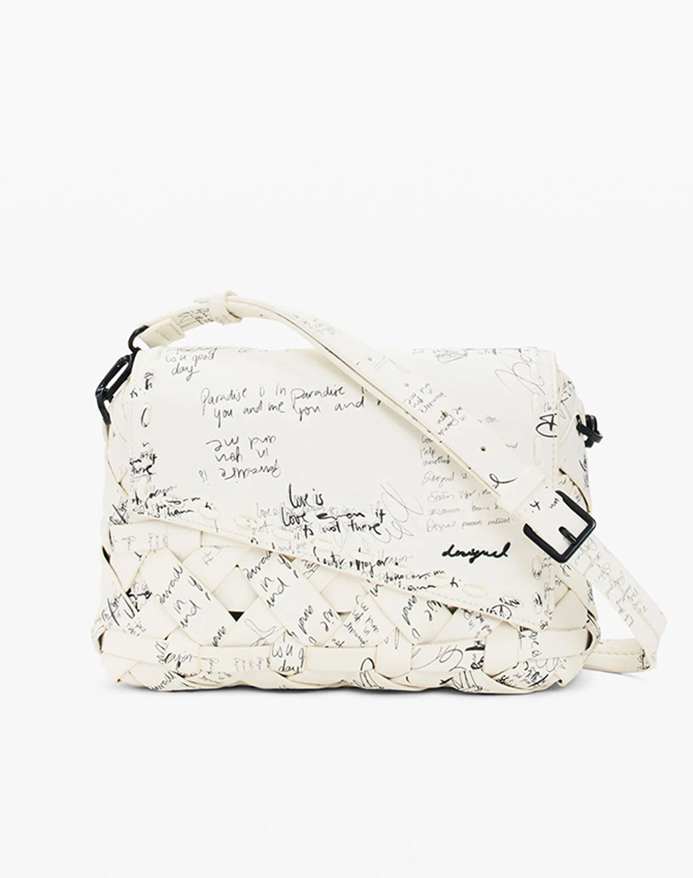 DESIGUAL BAG_INDIO PHUKET MI ΤΣΑΝΤΑ ΓΥΝΑΙΚΕΙΟ 26SAXPAJ-1008 Cream