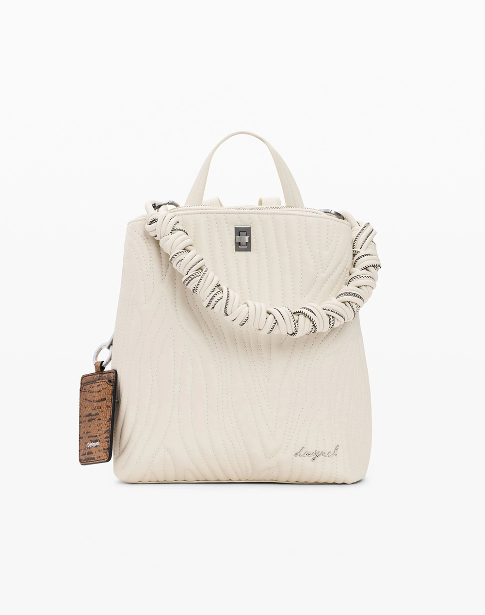 DESIGUAL BACK_HELIUM SUMY MI ΤΣΑΝΤΑ ΓΥΝΑΙΚΕΙΟ 26SAKP41-1008 Cream