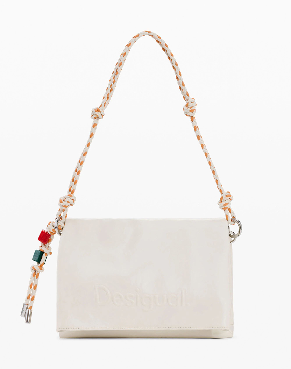 DESIGUAL BAG_HALF LOGO VENEC ΤΣΑΝΤΑ ΓΥΝΑΙΚΕΙΟ 26SAXPAB-1008 Cream