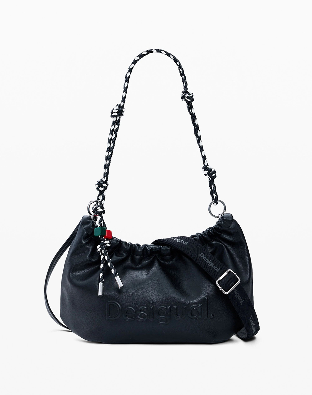 DESIGUAL BAG_HALF LOGO WAVERLY ΤΣΑΝΤΑ ΓΥΝΑΙΚΕΙΟ 26SAXP51-2000 Black