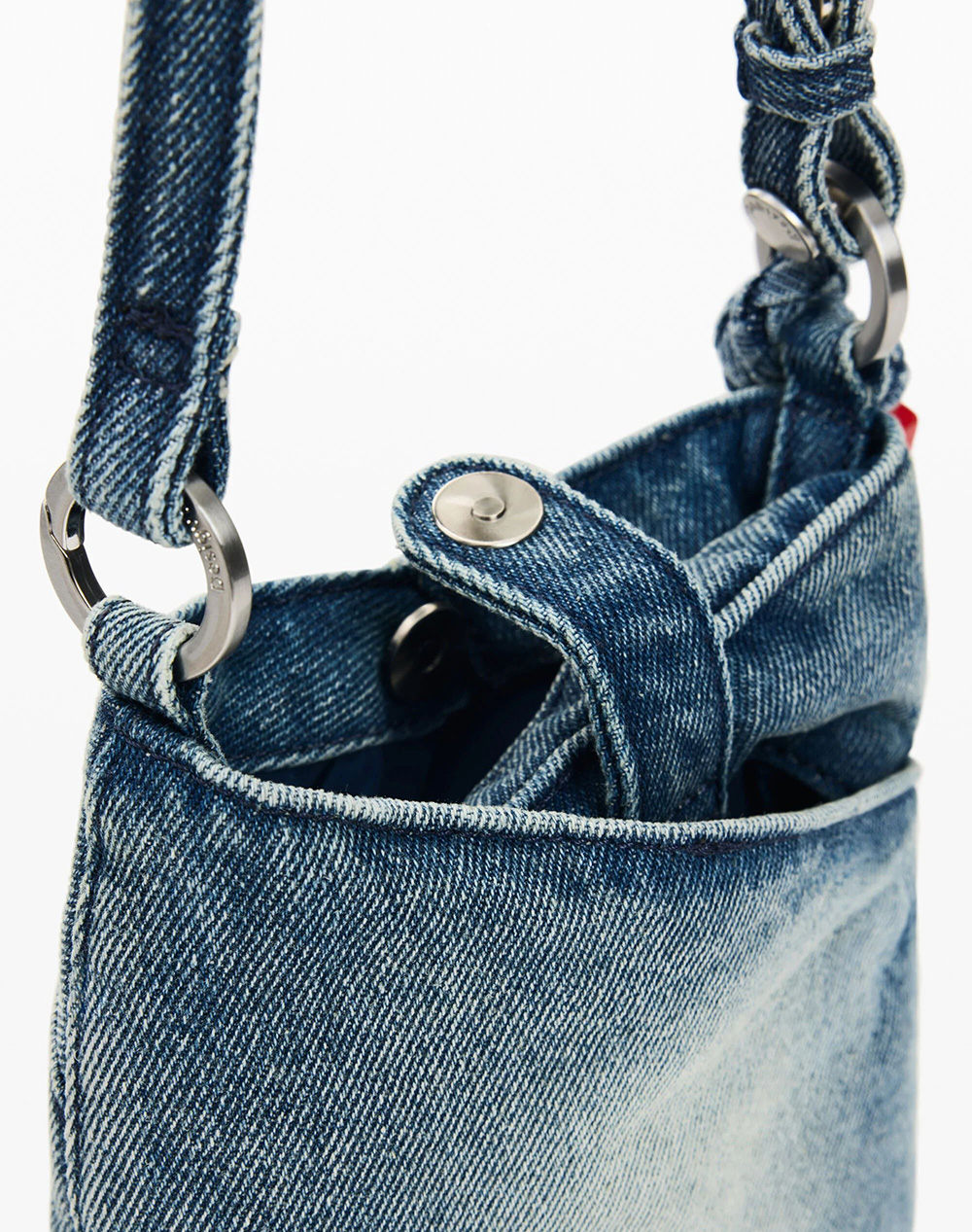 Desigual Mone Half Logo Denim Πορτοφολι Γυναικείο 26Sayd03-5005 Denimblue Γυναικεία αξεσουάρ Πορτοφολια Politikos Shop Πολιτικός