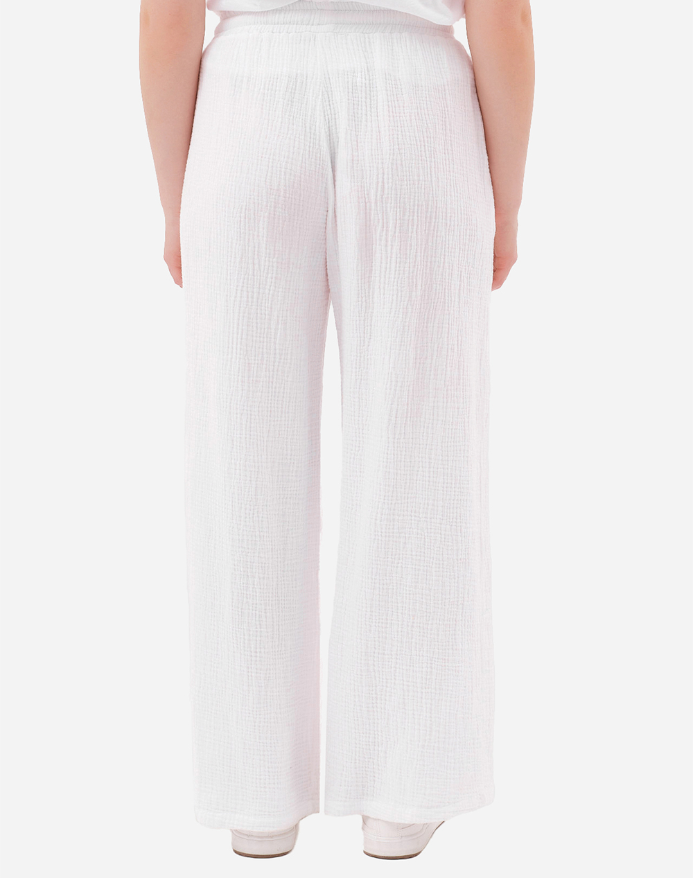 DIRTY LAUNDRY DIRTY LAUNDRY RELAXED PANTS WITH RAW EDGES DLWP000039-WHITE White - 2