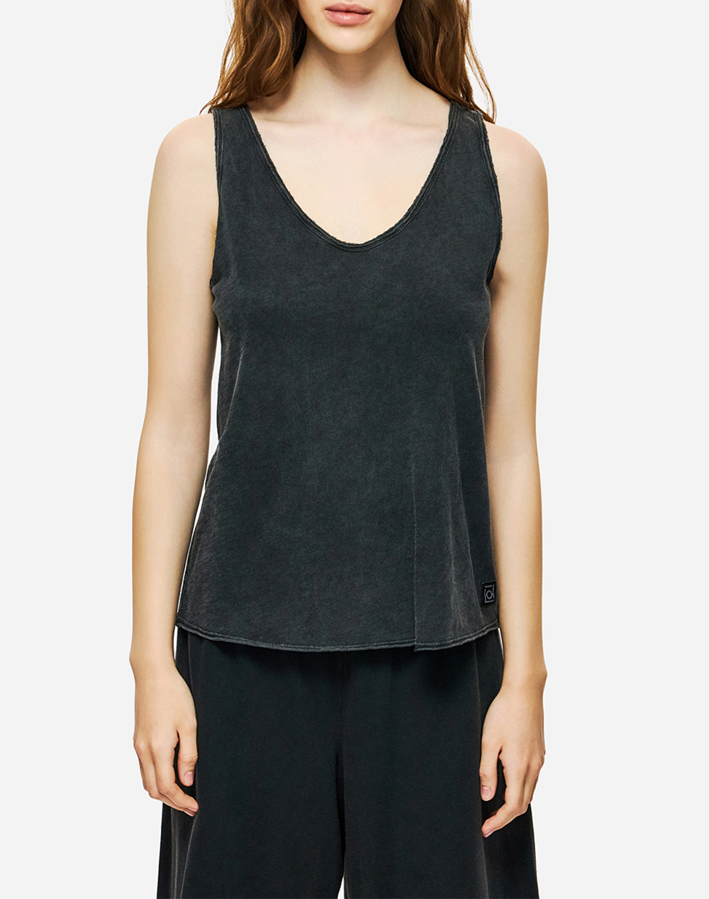 DIRTY LAUNDRY Tank Top DLWT000126-VINTAGE BLACK JetBlack