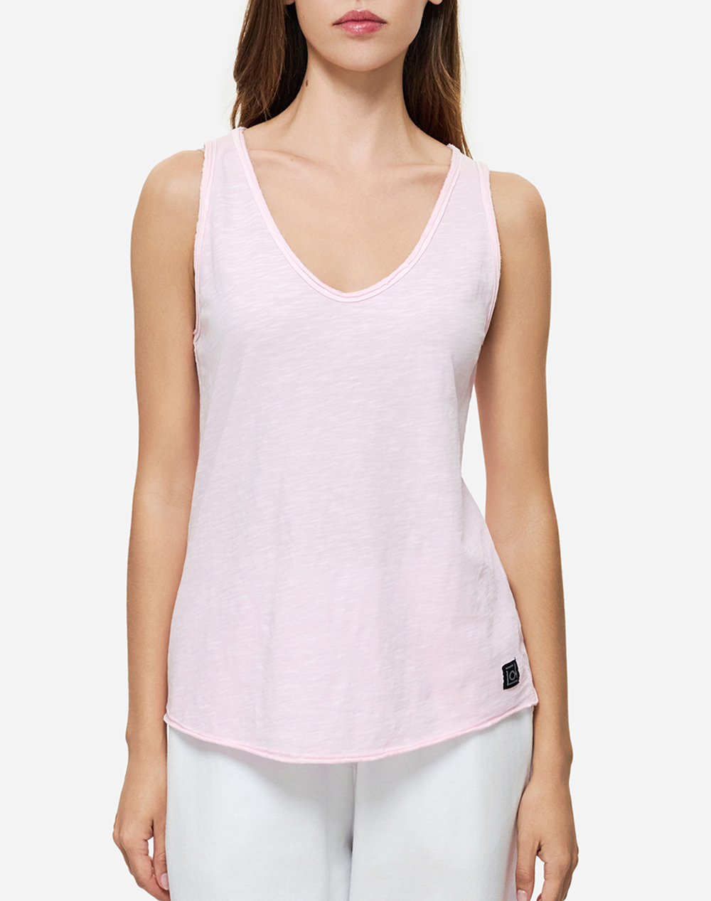 DIRTY LAUNDRY Tank Top DLWT000126-Bubblegum LightPink