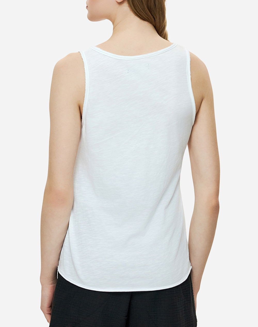 DIRTY LAUNDRY Tank Top DLWT000126-WHITE White φωτογραφία