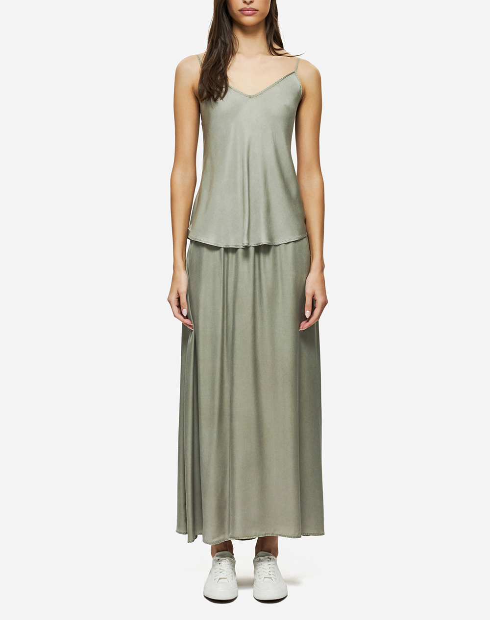 Dirty Laundry Strappy Top Dlwwt000010-Vintage Greige Gray Γυναικεία ρούχα μπλούζες Τοπ Κορμακια Politikos Shop Πολιτικός