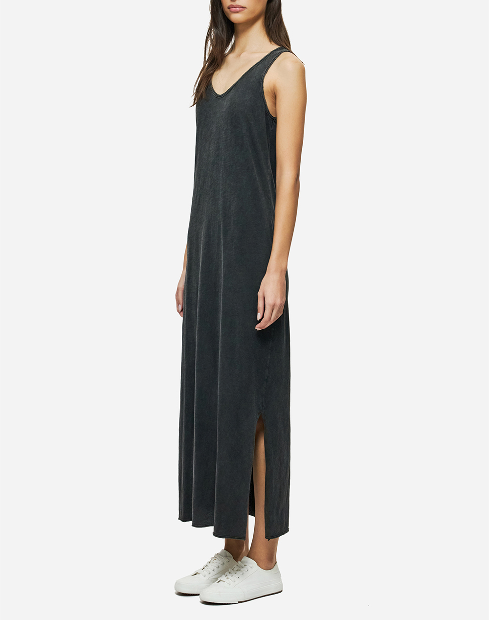 Dirty Laundry Maxi Tank Dress Dlwd000078-Vintage Black Jetblack Γυναικεία ρούχα φορέματα Politikos Shop Πολιτικός