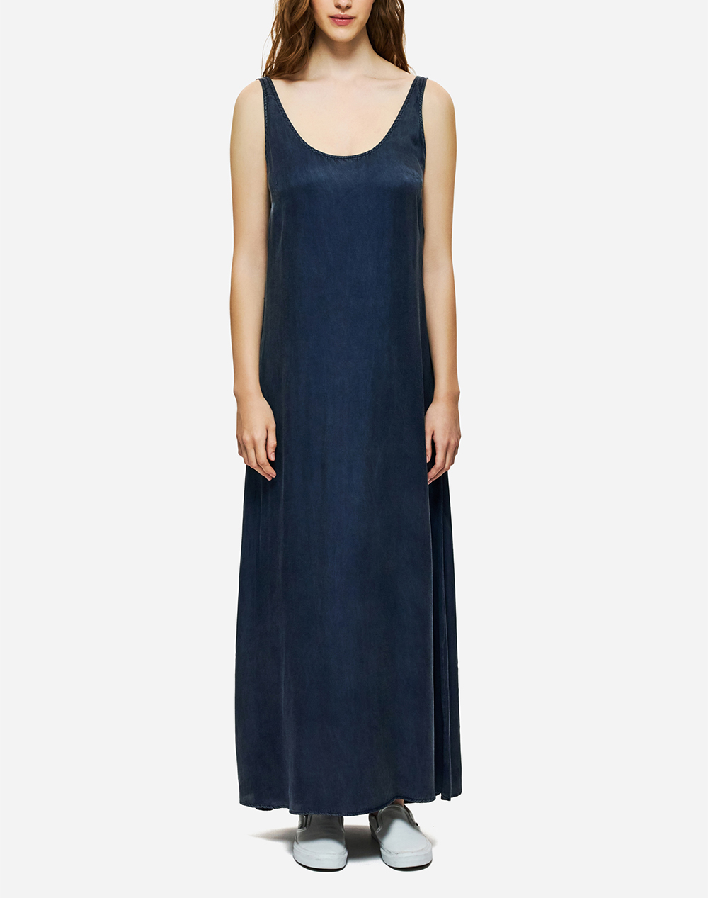 DIRTY LAUNDRY MAXI SLIP DRESS DLWD000081-VINTAGE BLUE DarkBlue