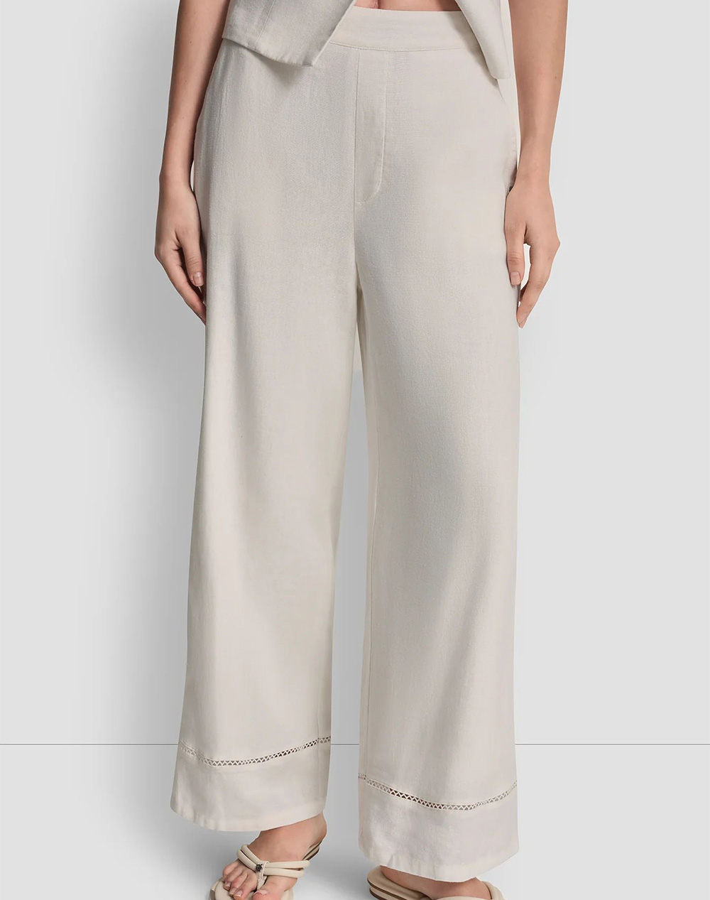 DKNY DJ6P3129 ΠΑΝΤΕΛΟΝΙ DKNY DJ6P3129-IVY Biege