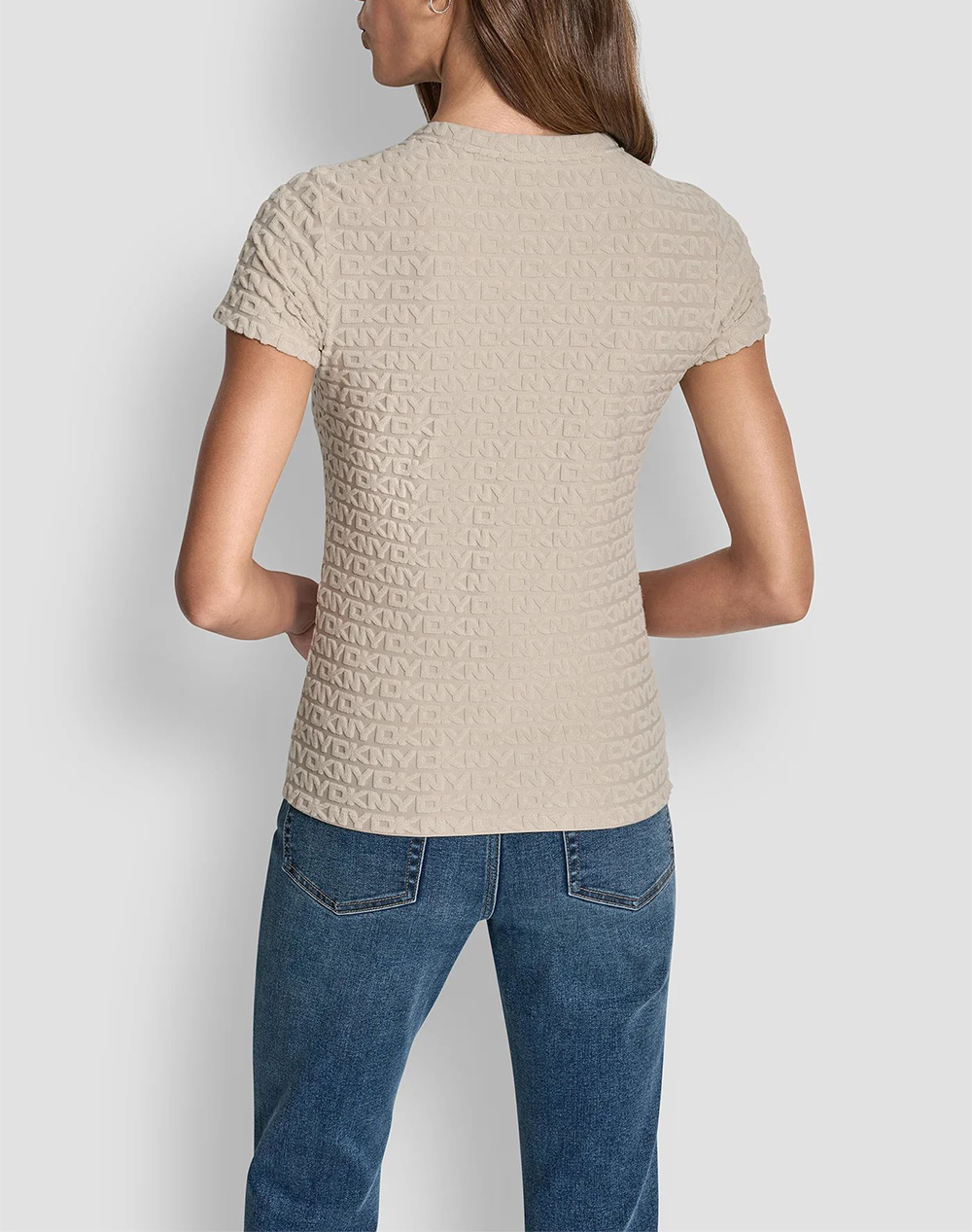 DKNY DKNY DJ5T1571 ΜΠΛΟΥΖΑΚΙ ΚΟΝΤΟΜΑΝΙΚΟ DKNY DJ5T1571-PBL Biege - 2