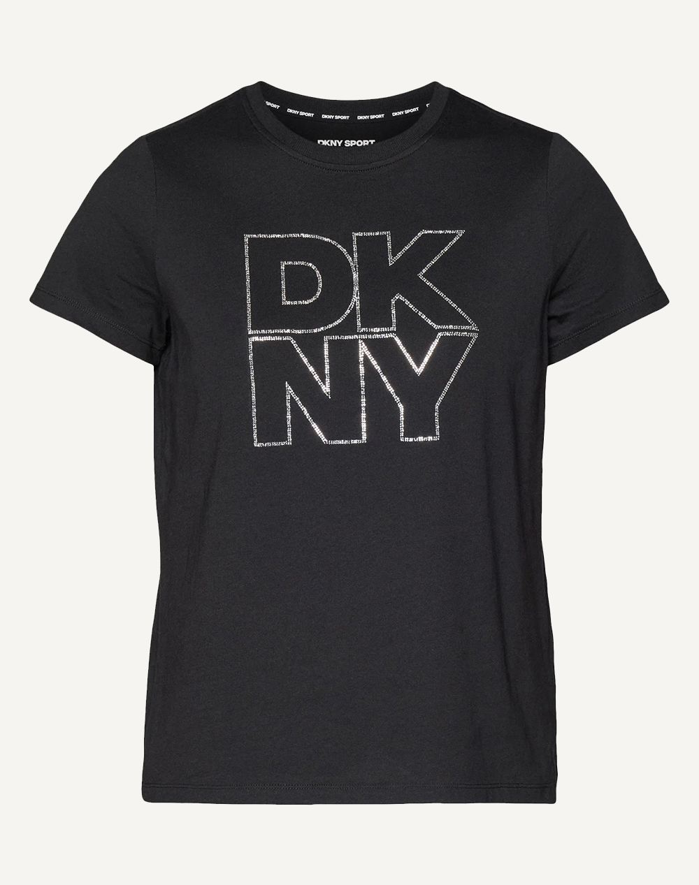 DKNY DKNY DP6T1533 LOGO ΜΠΛΟΥΖΑΚΙ ΚΟΝΤΟΜΑΝΙΚΟ DKNY DP6T1533-BLK Black