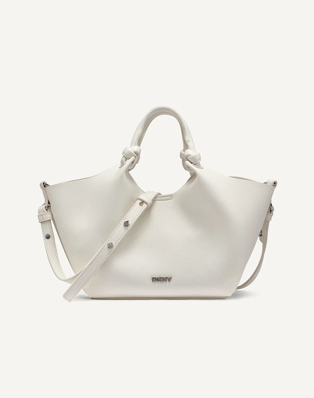 DKNY R53BAM60 PAULA TOTE HANDBAG DKNY R53BAM60-MMW Ecru