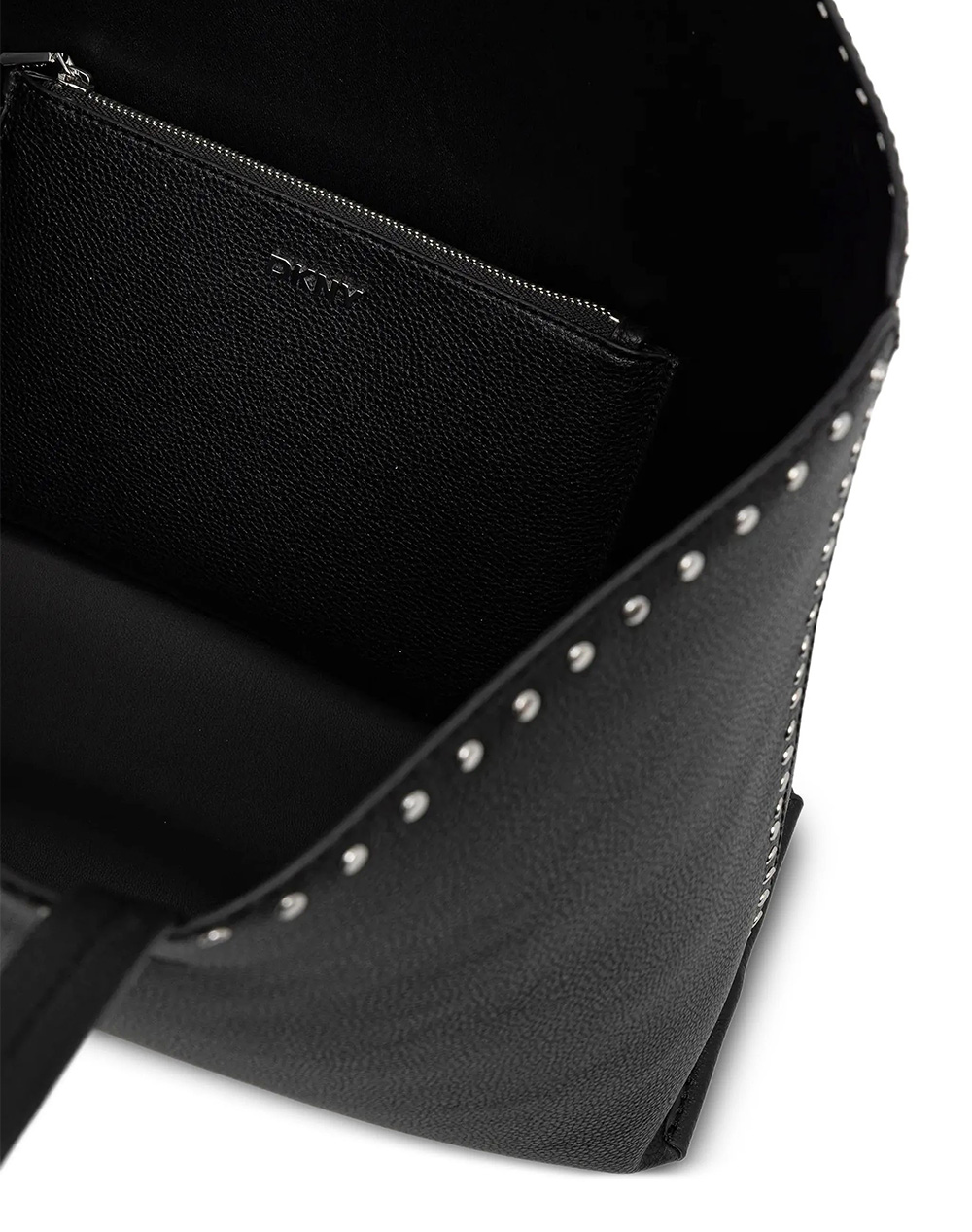 Dkny R54Aaj38 Nicole Tote Handbag R54Aaj38-Bsv Black Γυναικεία αξεσουάρ τσάντες Politikos Shop Πολιτικός