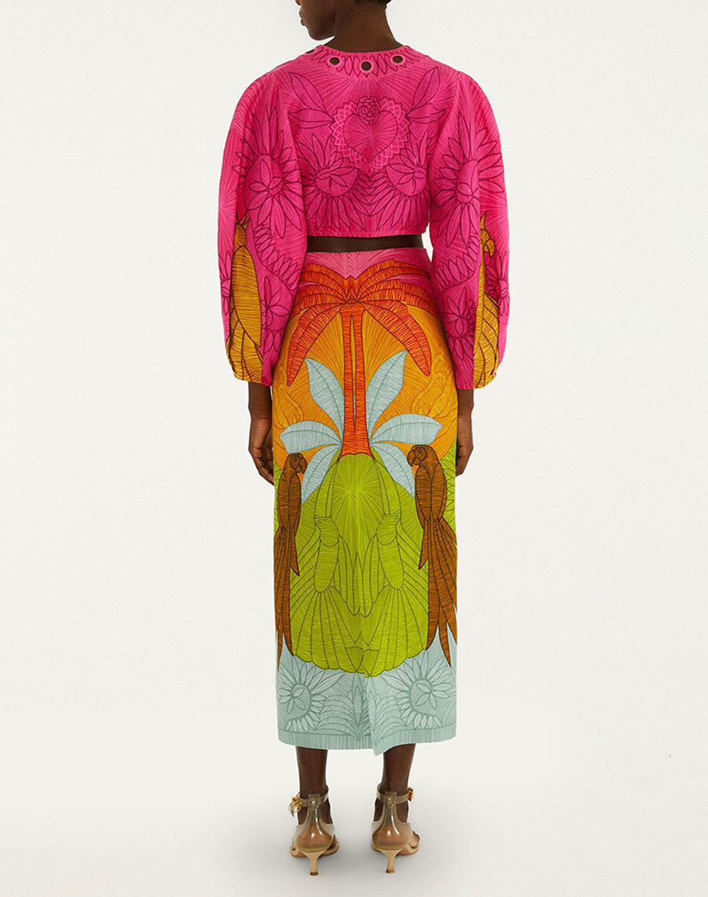 FARM RIO FARM RIO USIACURI MULTICOLOR MAXI SKIRT-USIACURI MULTICOLOR 357682-26102 Multi - 2
