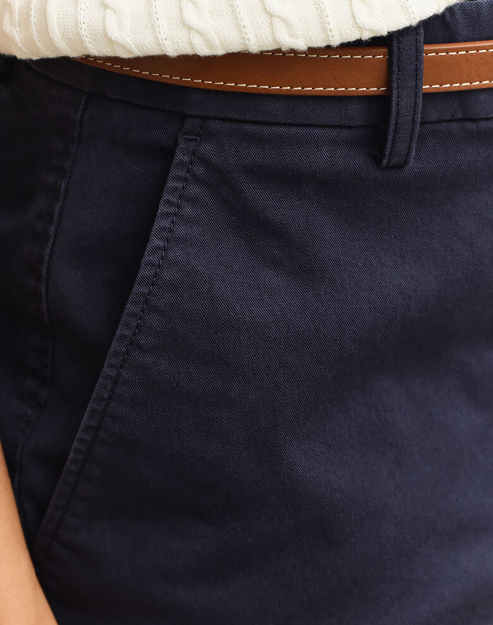 Gant Παντελόνι Slim Chinos 3Gw4150380-433 Darkblue Γυναικεία ρούχα παντελόνια Politikos Shop Πολιτικός