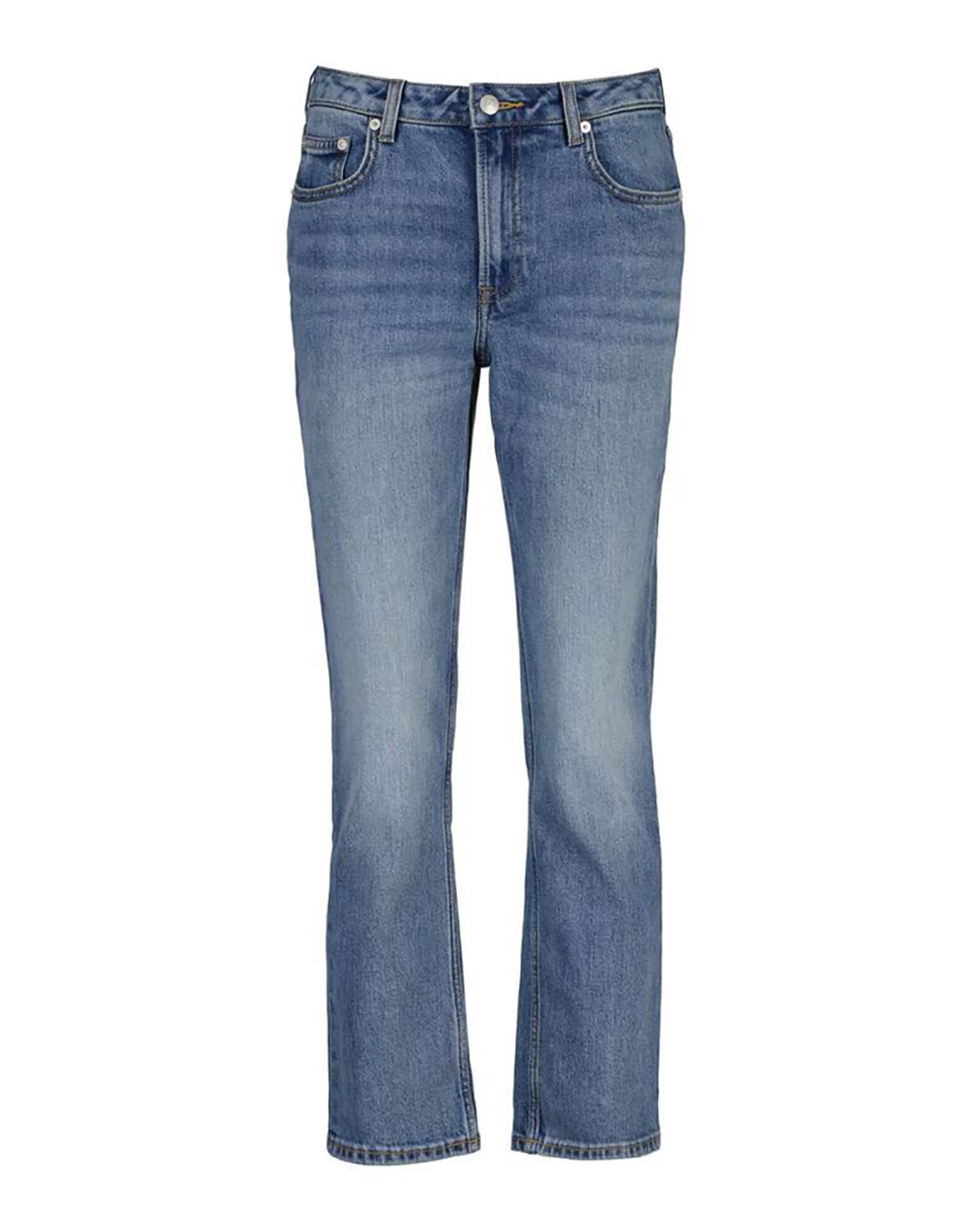 GANT ΠΑΝΤΕΛΟΝΙ CROPPED STRAIGHT STRETCH JEANS 3GW4100302-982 DenimBlue
