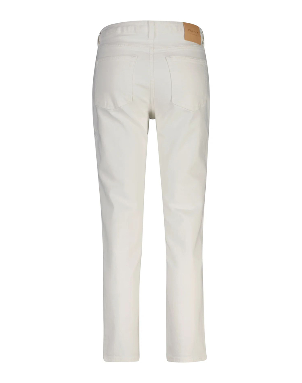 GANT GANT ΠΑΝΤΕΛΟΝΙ CROPPED STRAIGHT STRETCH JEANS 3GW4100302-113 OffWhite - 2