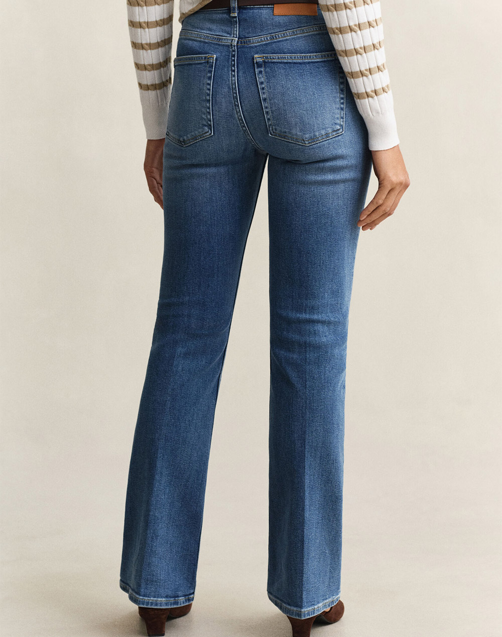 GANT GANT ΠΑΝΤΕΛΟΝΙ SLIM FLARE STRETCH JEANS 3GW4100307-972 DenimBlue - 2