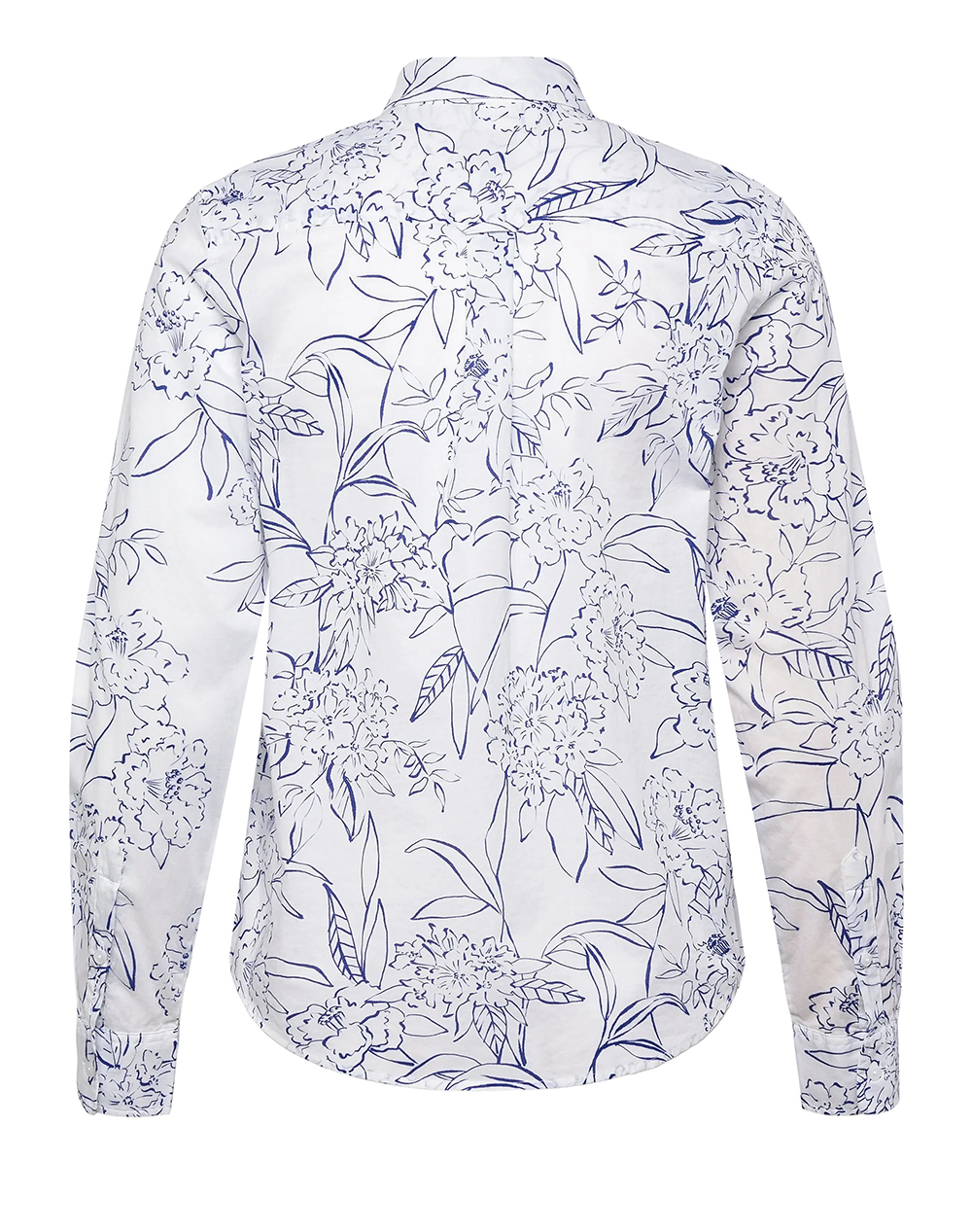 GANT GANT ΠΟYΚΑΜΙΣΟ ΜΜ REG FLORAL PRINT CTN VOILE SHIRT 3GW4300612-110 White - 2