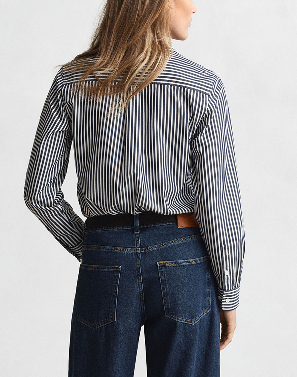 GANT GANT ΠΟΥΚΑΜΙΣΟ ΜΜ REG POPLIN STRIPED SHIRT 3GW4300214-409 Blue - 2