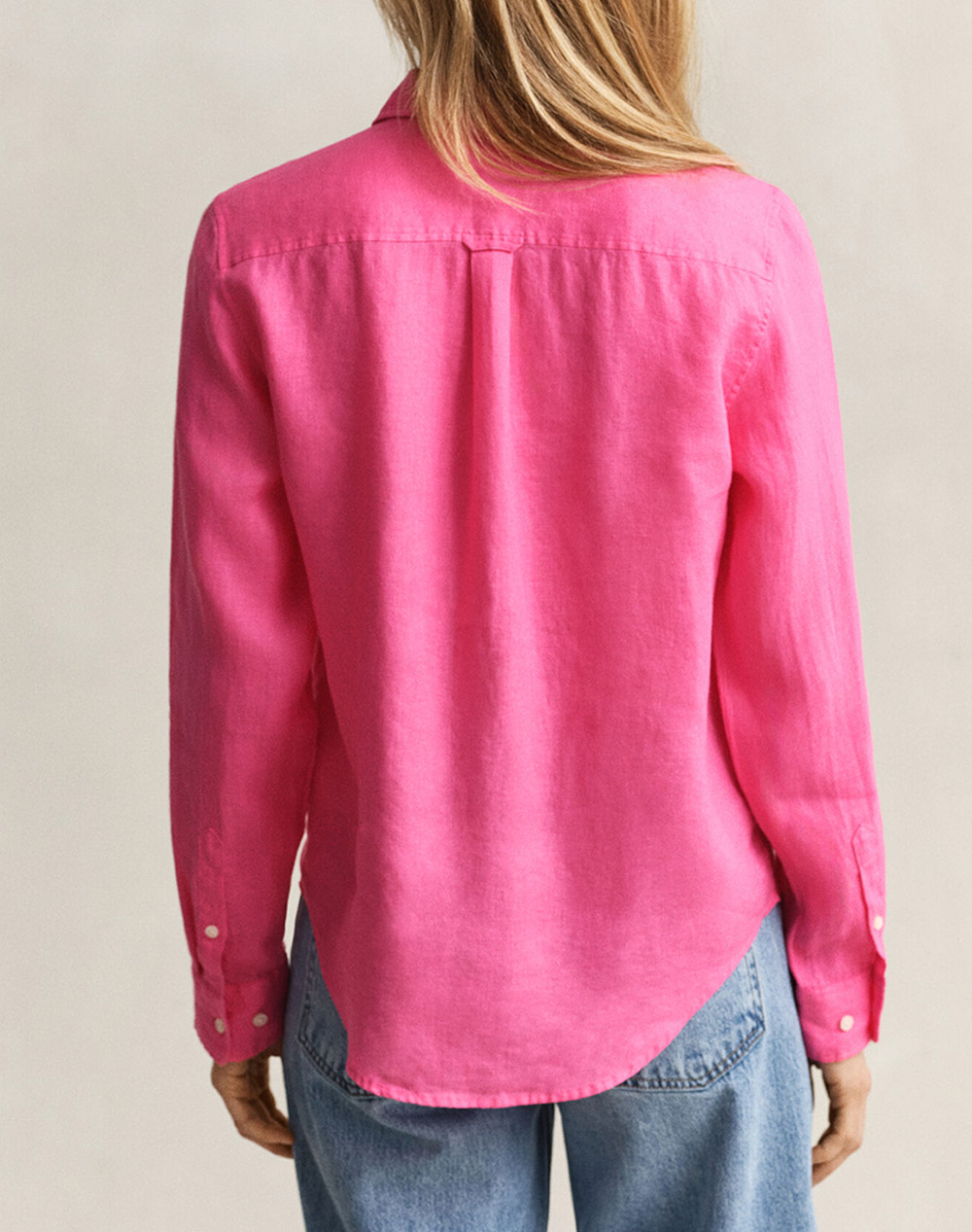 GANT GANT ΠΟΥΚΑΜΙΣΟ ΜΜ REG LINEN LS SHIRT 3GW4300620-661 Fuchsia - 2