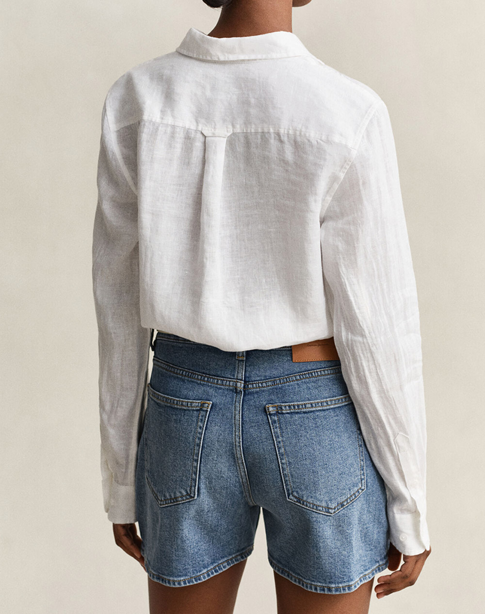 GANT GANT ΠΟΥΚΑΜΙΣΟ ΜΜ REG LINEN LS SHIRT 3GW4300620-110 White - 2