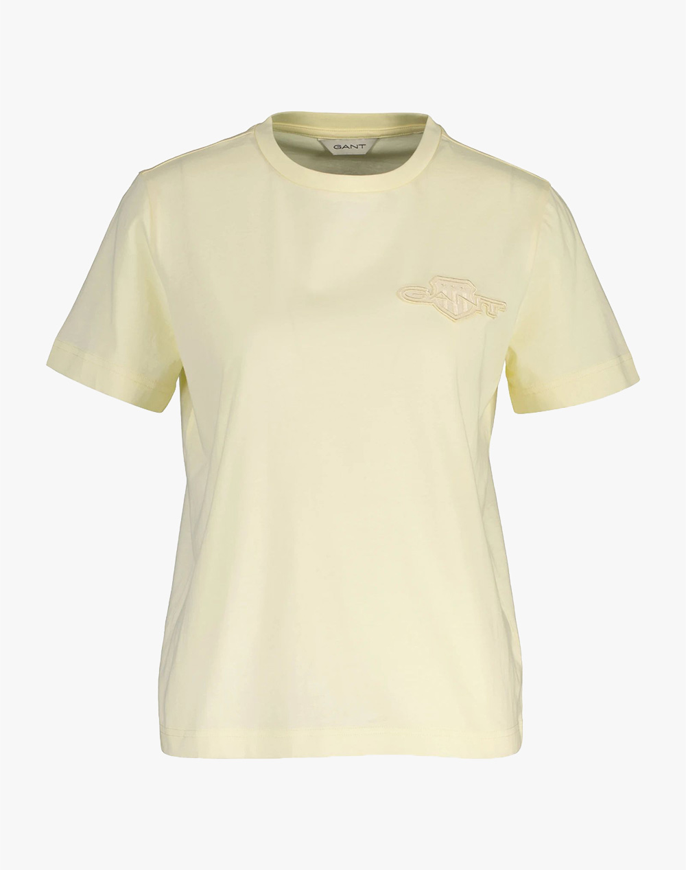 GANT ΜΠΛΟΥΖΑ ΚΜ REG TONAL SHIELD SS T-SHIRT 3GW4202589-713 LightYellow