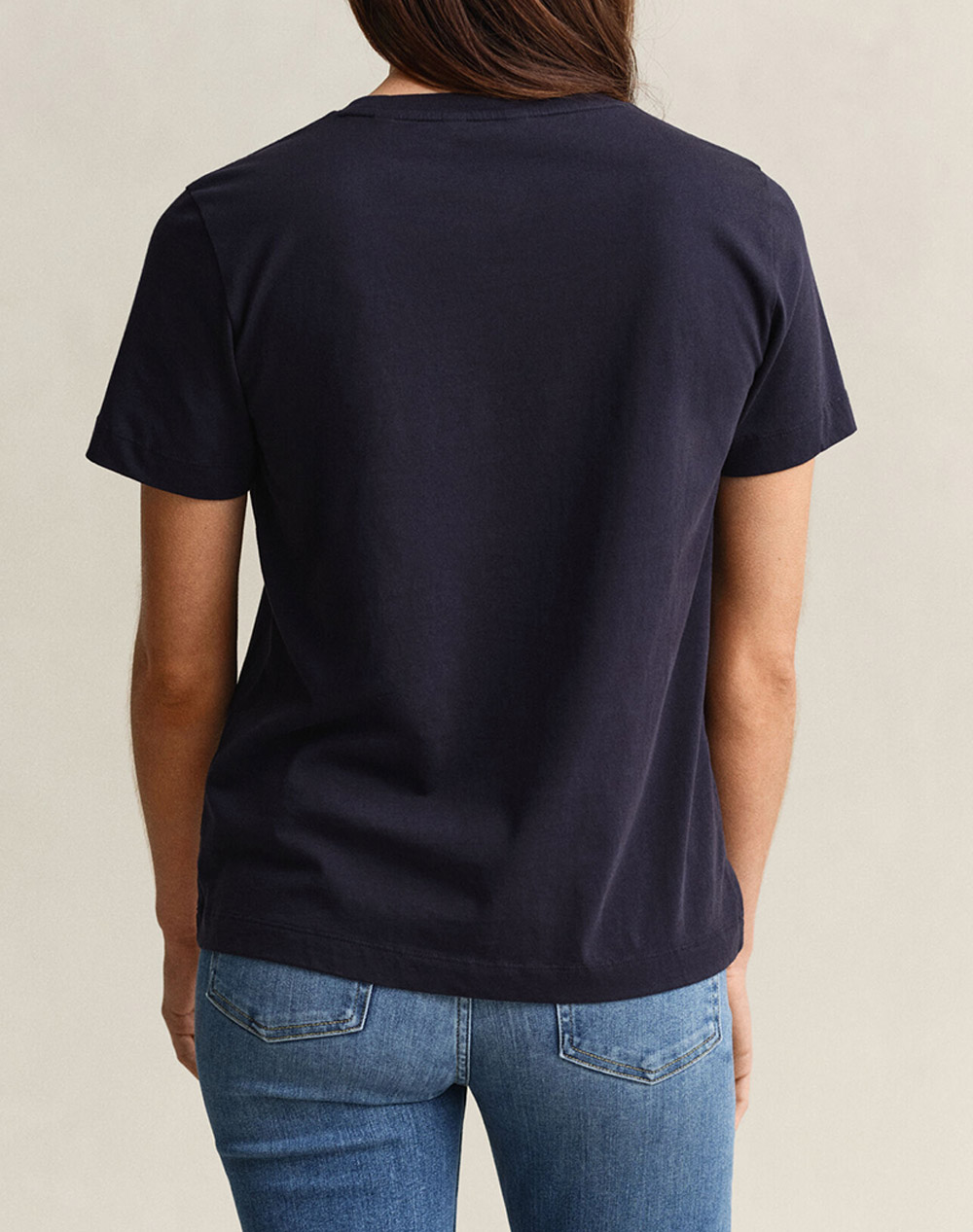 GANT GANT ΜΠΛΟΥΖΑ ΚΜ REG SCRIPT SS T-SHIRT 3GW4201450-433 DarkBlue - 2