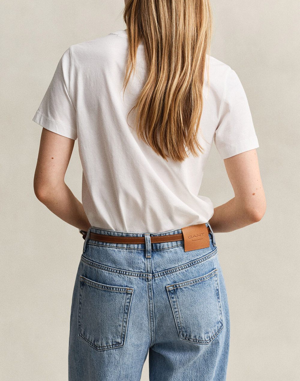 GANT GANT ΜΠΛΟΥΖΑ ΚΜ REG SCRIPT SS T-SHIRT 3GW4201450-113 OffWhite - 2