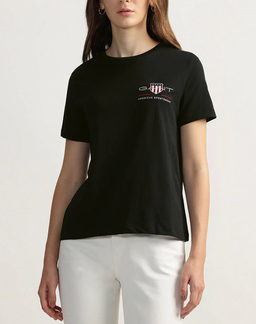 GANT ΜΠΛΟΥΖΑ ΚΜ REG ARCHIVE SHIELD SS T-SHIRT 3GW4200277-5 Black