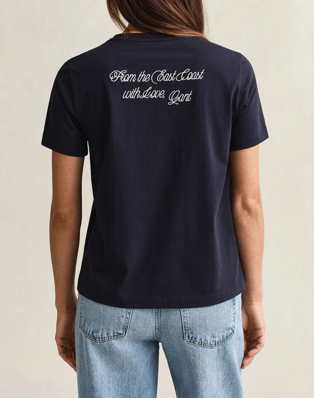 GANT GANT ΜΠΛΟΥΖΑ ΚΜ GRAPHIC PRINT SS T-SHIRT 3GW4201440-433 DarkBlue - 2