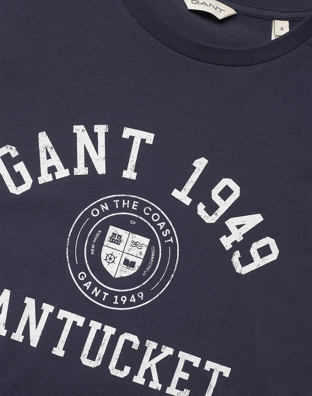 Gant Μπλούζα Κμ Reg Graphic Print Ss T-Shirt 3Gw4201467-433 Darkblue Γυναικεία ρούχα μπλούζες Τ-Shirt Politikos Shop Πολιτικός