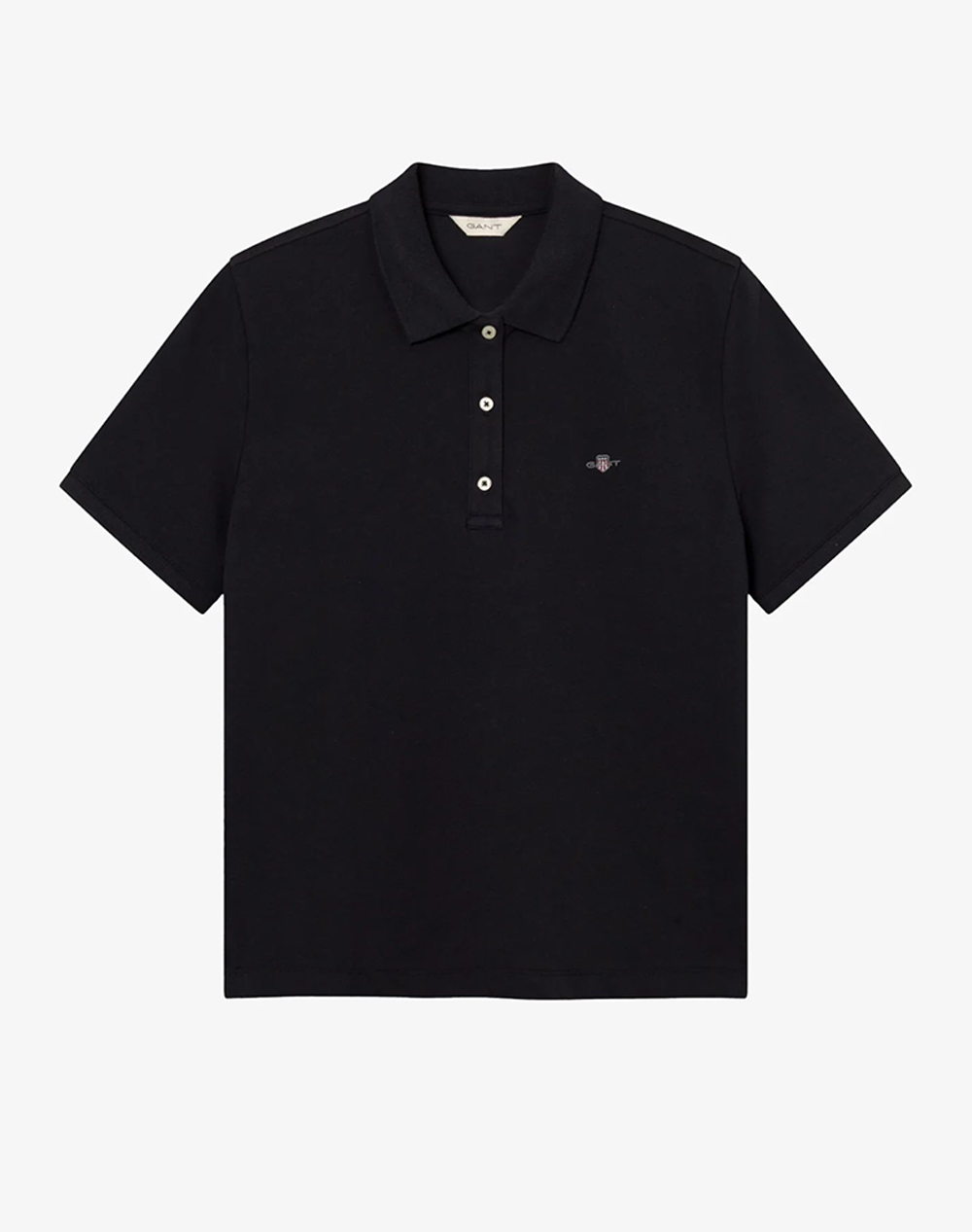GANT ΜΠΛΟΥΖΑ ΚΜ REG SHIELD SS PIQUE POLO REG SHIELD SS PIQUE POLO 3GW4201489-5 Black