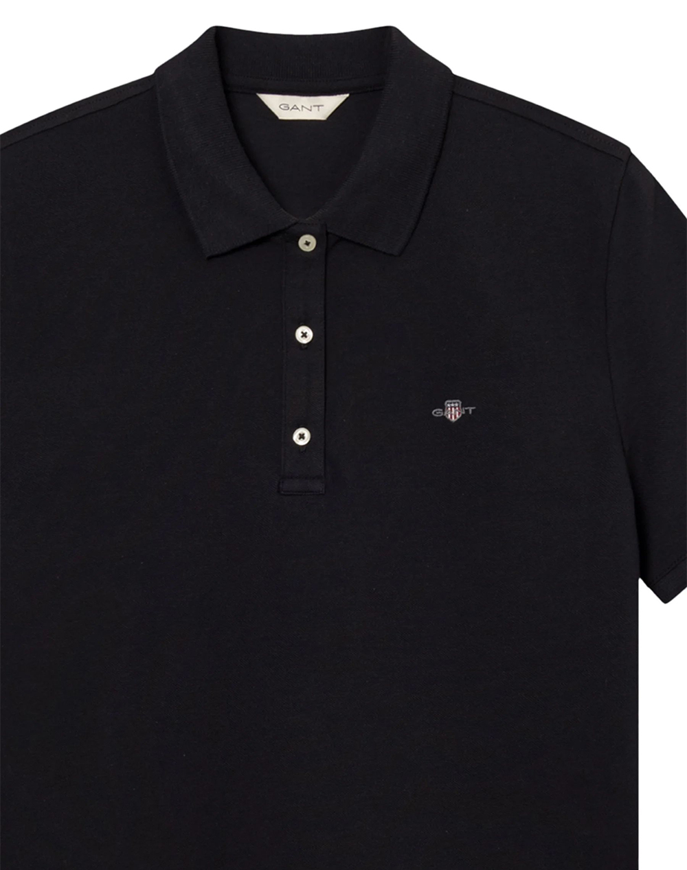 Gant Μπλούζα Κμ Reg Shield Ss Pique Polo 3Gw4201489-5 Black Γυναικεία ρούχα μπλούζες Politikos Shop Πολιτικός