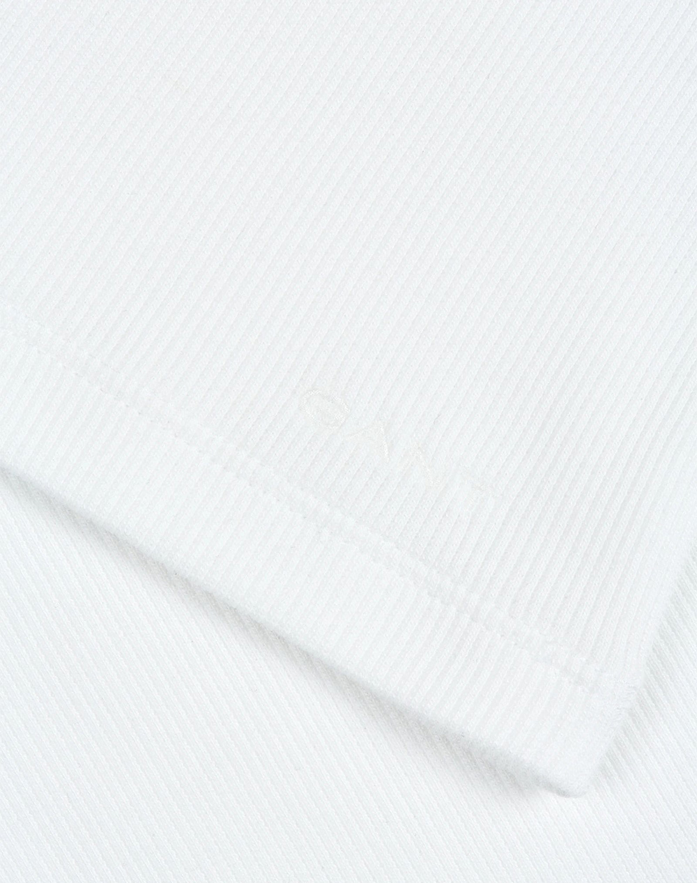 Gant Μπλούζα Χμ Slim Ribbed Tank Top 3Gw4201409-110 White Γυναικεία ρούχα μπλούζες Τοπ Κορμακια Politikos Shop Πολιτικός
