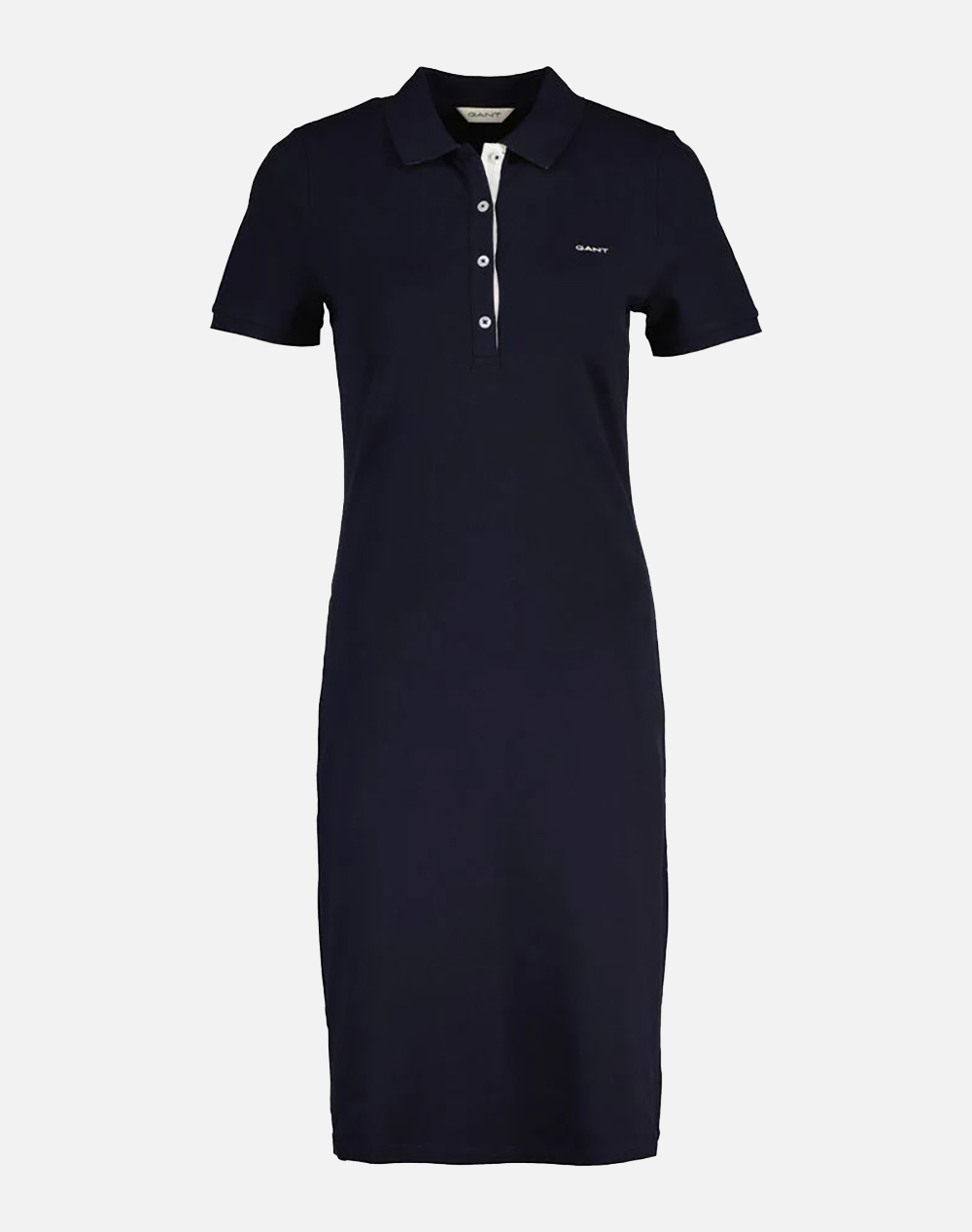 GANT ΦΟΡΕΜΑ SLIM CONTRAST COLOR PIQUE DRESS 3GW4201468-433 DarkBlue