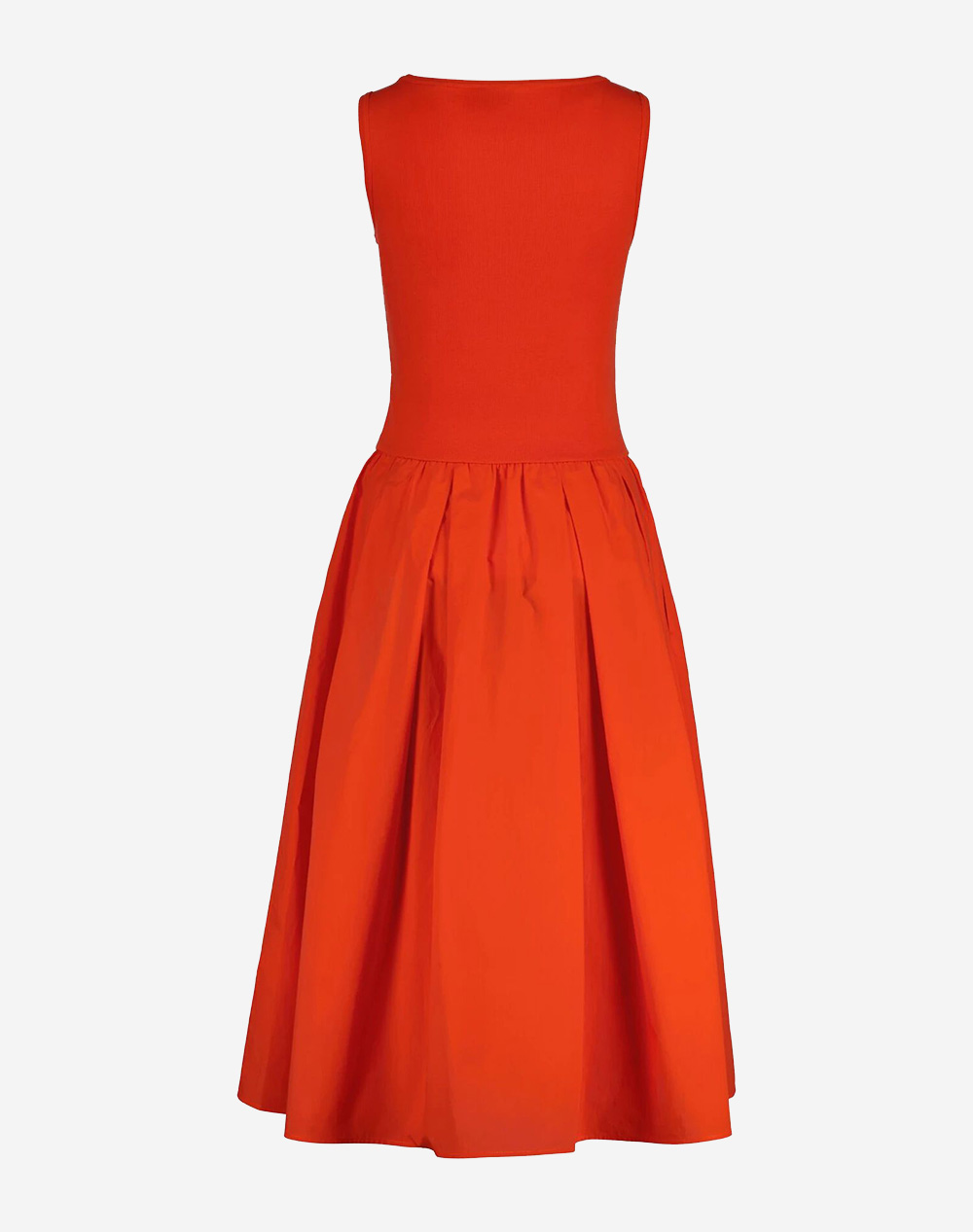 GANT ΦΟΡΕΜΑ JERSEY WOVEN COMBO DRESS 3GW4503509-679 OrangeRed