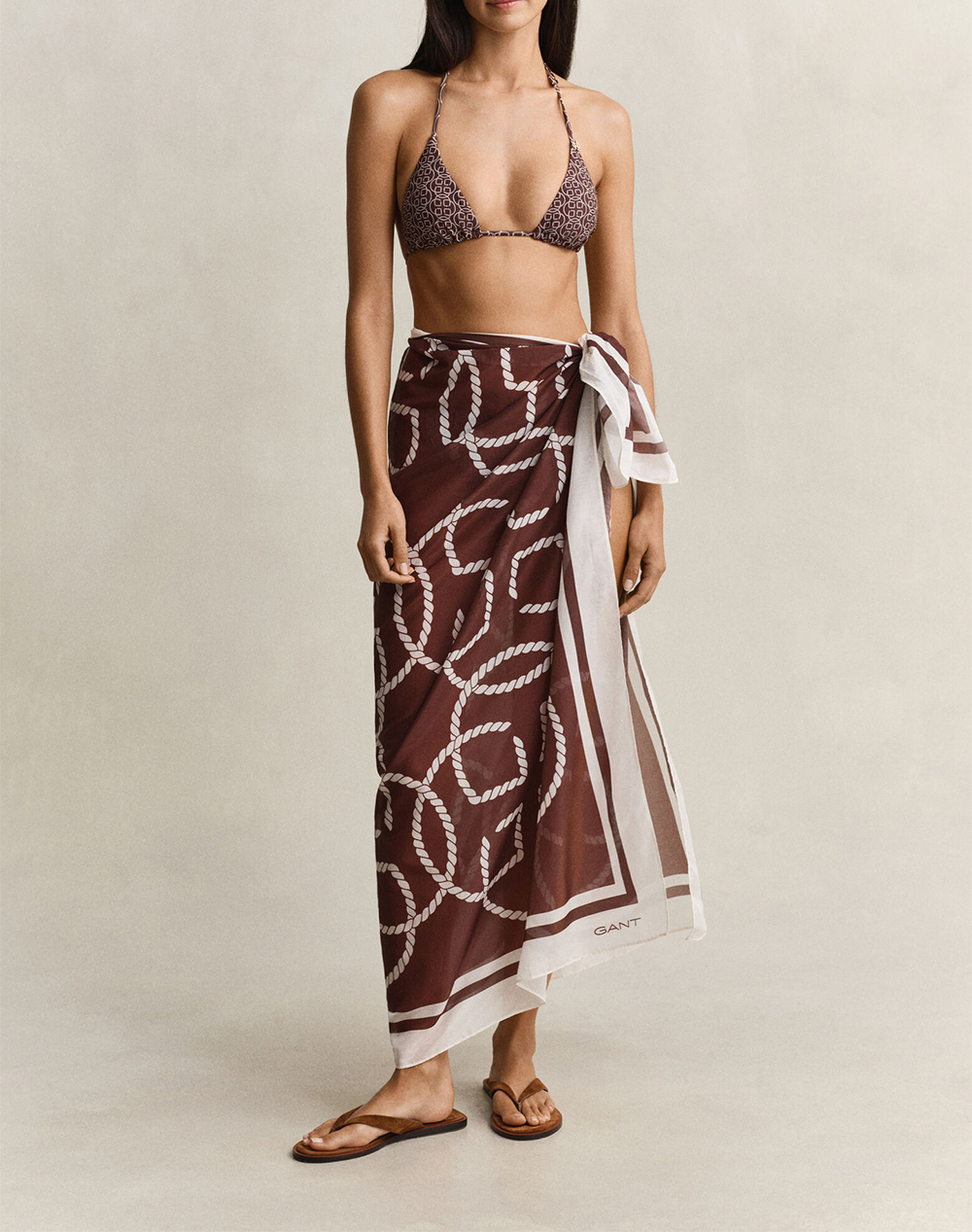 GANT ΜΑΝΤΗΛΙ MONOGRAM PRINT SARONG 3GW4920278-226 Mixed φωτογραφία