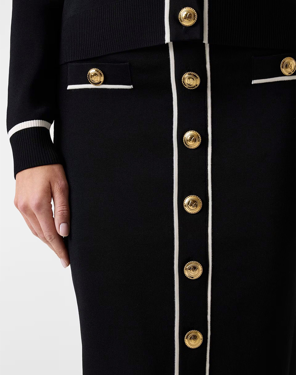 GUESS BY MARCIANO NOEMI PENCIL SKIRT SWTR ΦΟΥΣΤΑ ΓΥΝΑΙΚΕΙΟ 6RGD035905Z-FM77 Black φωτογραφία