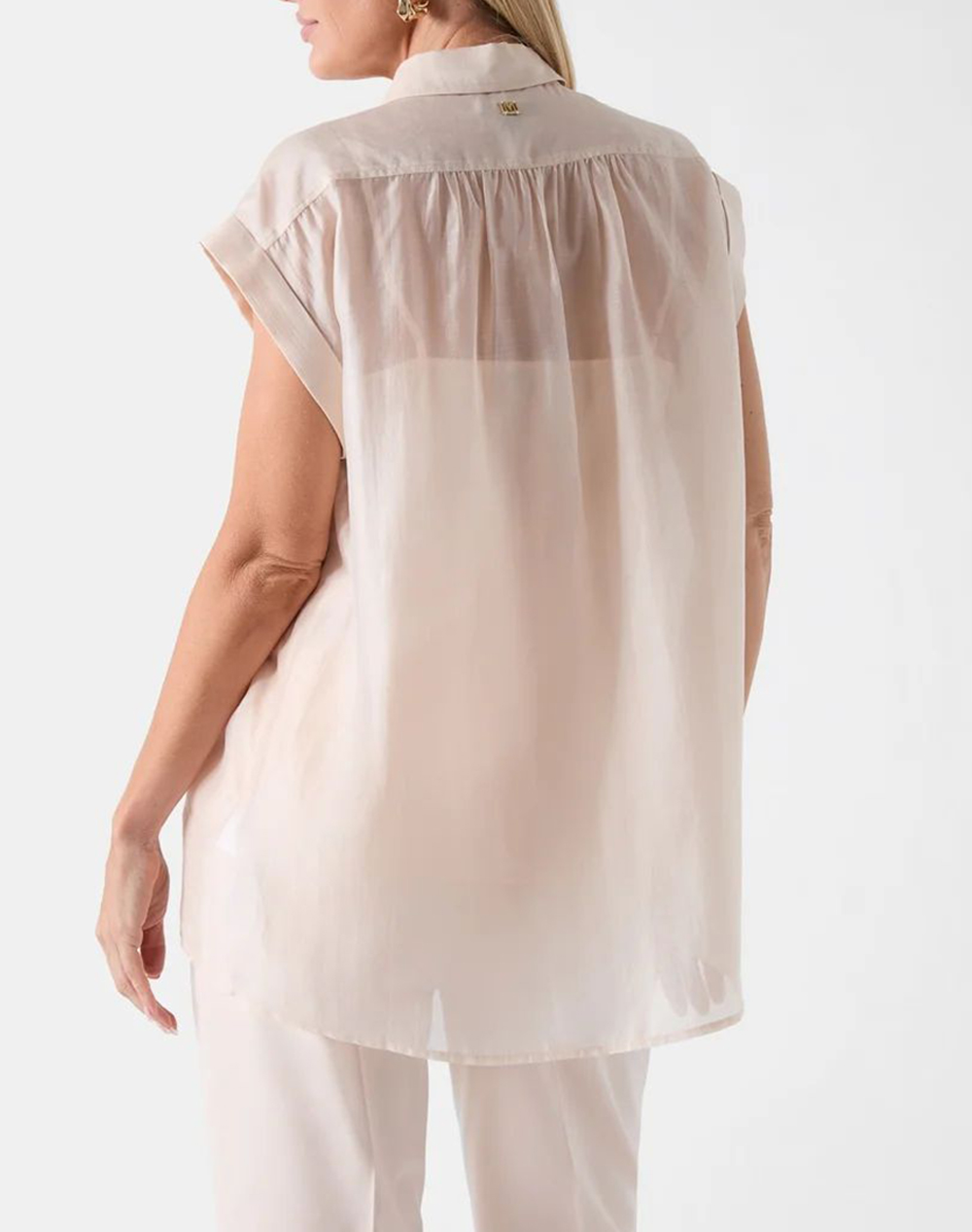 GUESS BY MARCIANO TEA SS BLOUSE ΜΠΛΟΥΖΑ ΓΥΝΑΙΚΕΙΟ G6GH22W2197-G67C Cream φωτογραφία